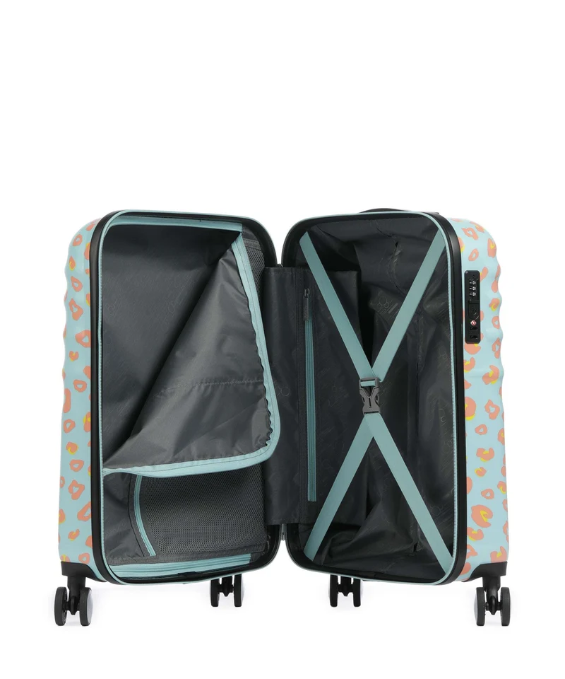 American Tourister Wavebreaker Disney Maleta con 4 ruedas minnie pastel dots