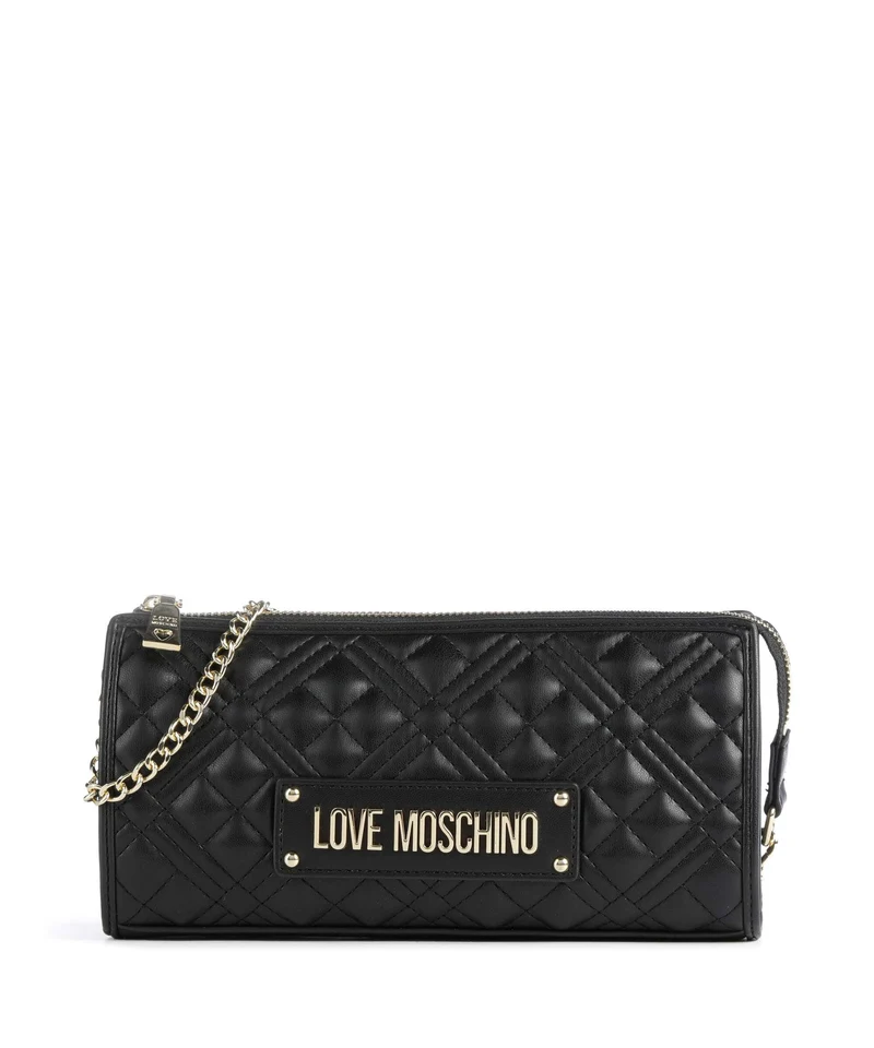 Love Moschino Quilted Bolso de hombro nero