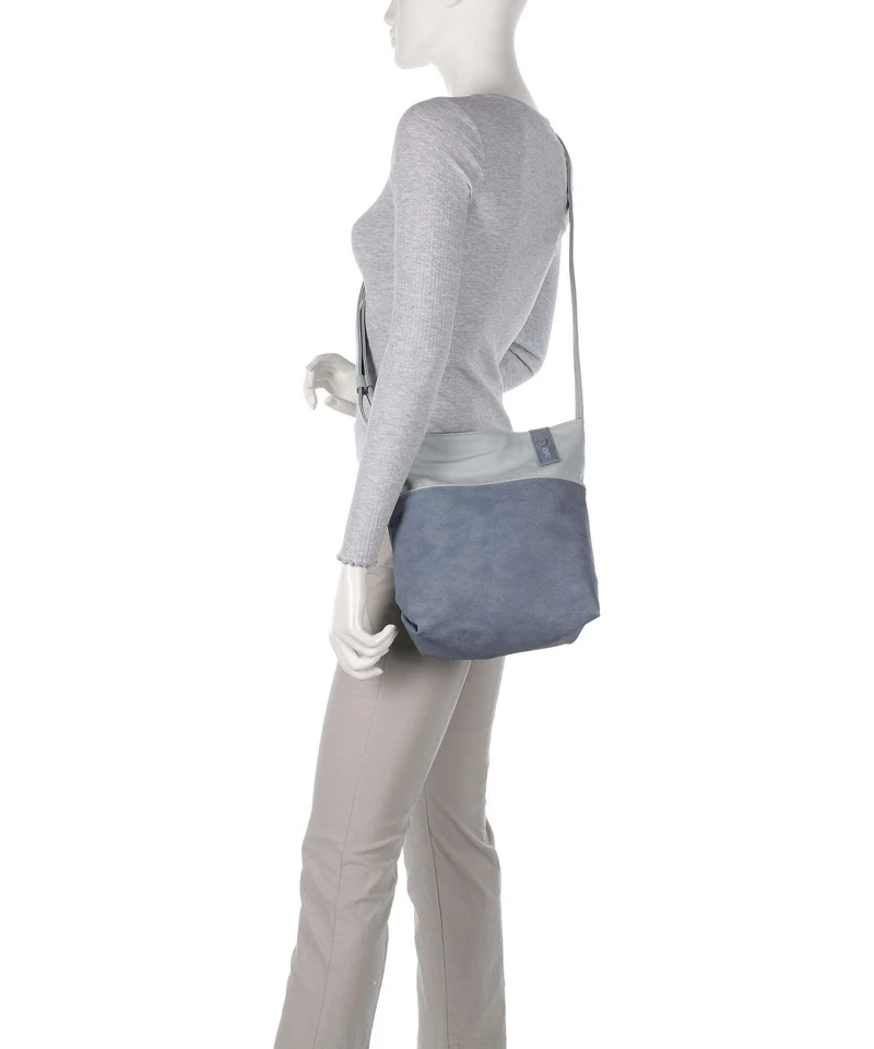 Zwei Jana J10 Bolso de hombro nubuk sky