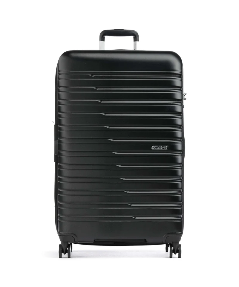 American Tourister Flashline Maleta con 4 ruedas shadow black