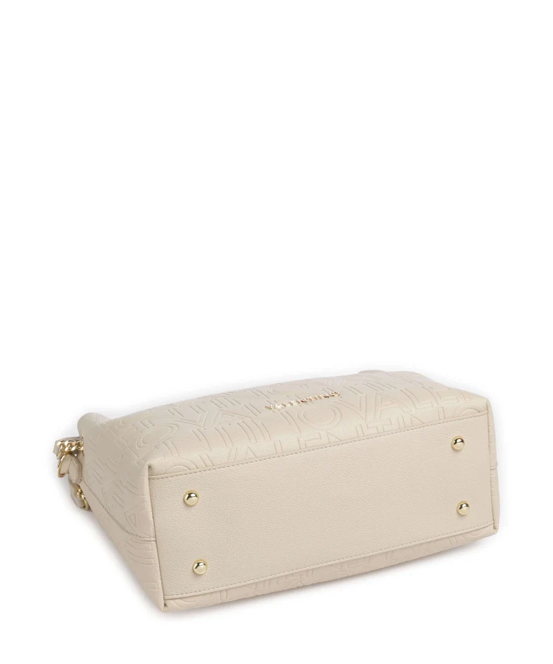 Valentino Bags Pansy Bucket bolso de mano ecru