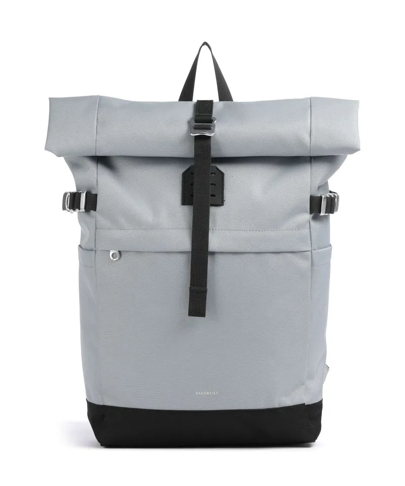 Sandqvist Icon M Mochila roll-top ice blue