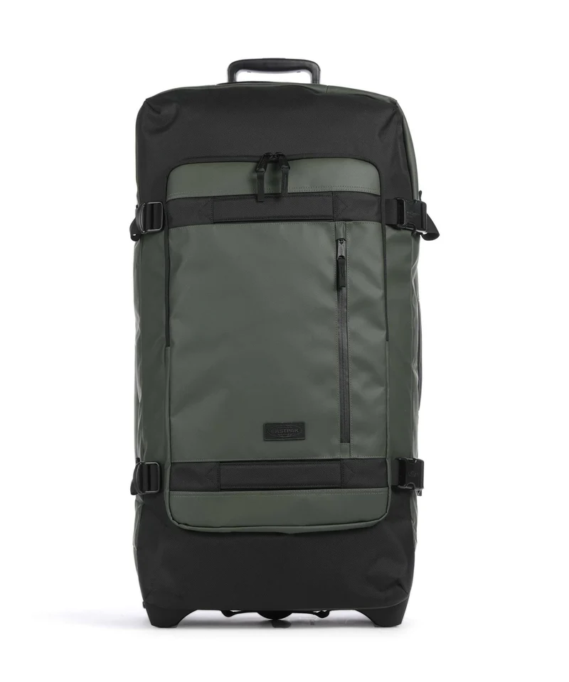 Eastpak Tranverz Cnnct L Bolso de viaje con ruedas top khaki
