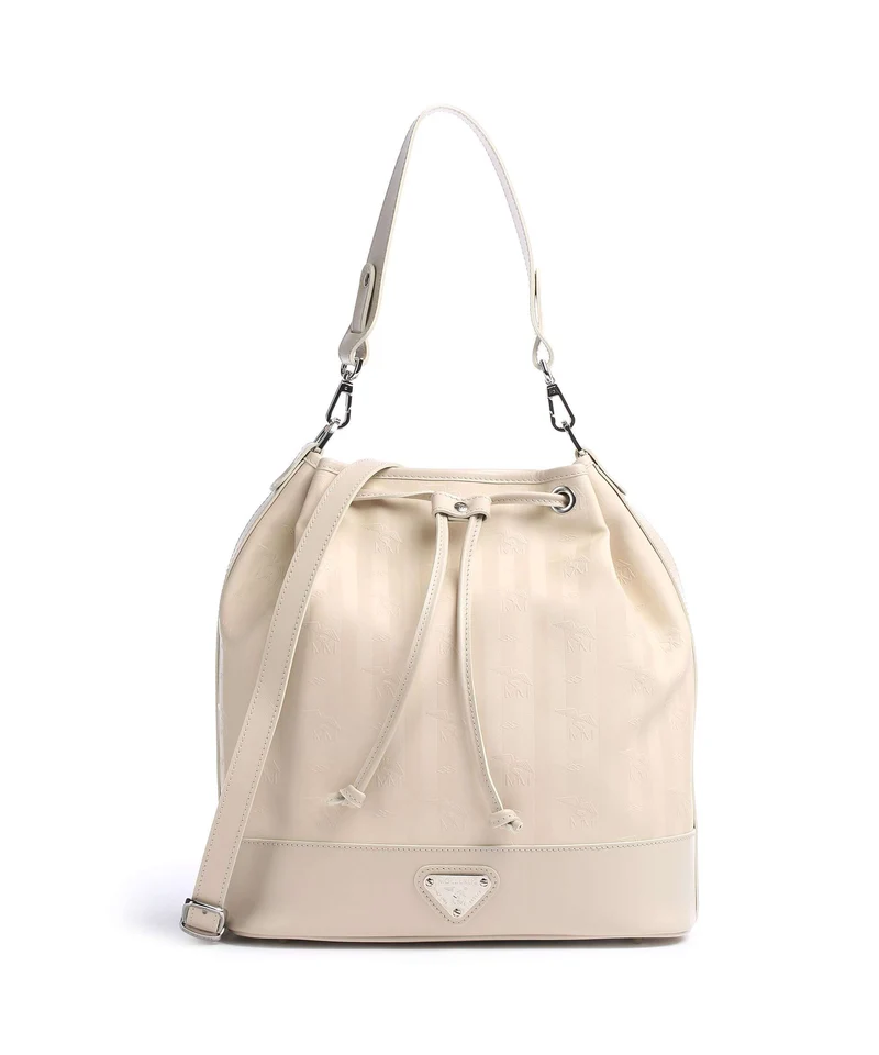 Maison Mollerus Vinerus Niesen Bucket bolso de mano pearl