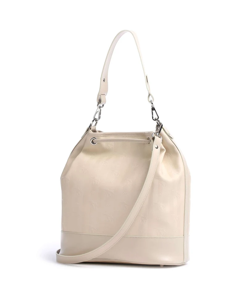Maison Mollerus Vinerus Niesen Bucket bolso de mano pearl