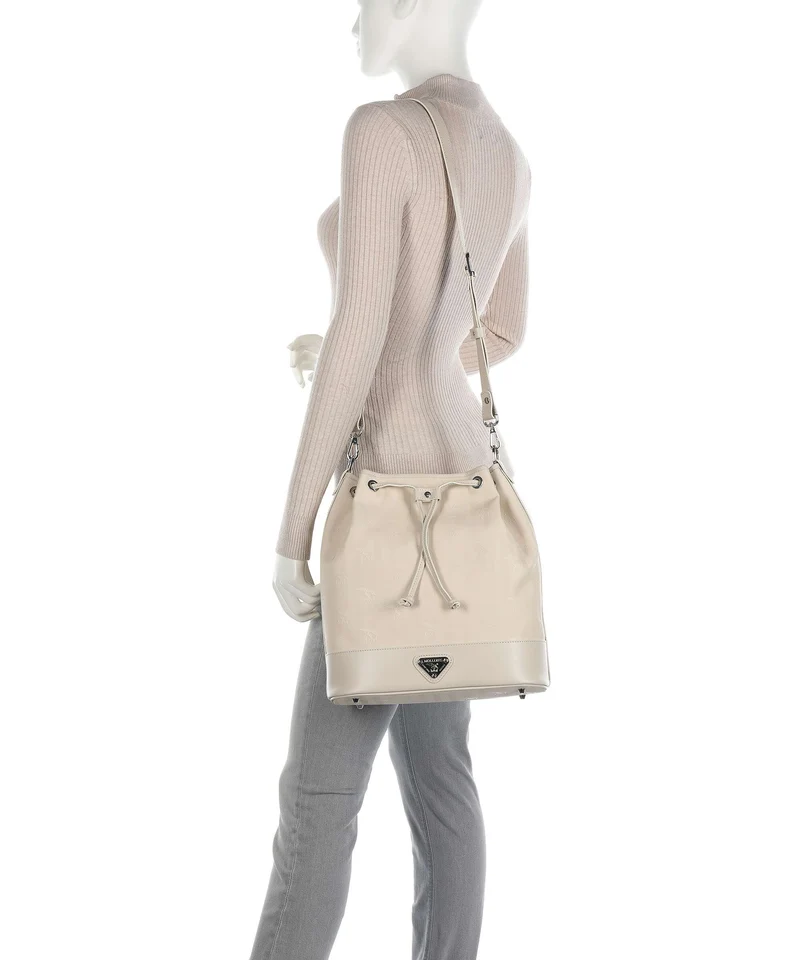 Maison Mollerus Vinerus Niesen Bucket bolso de mano pearl