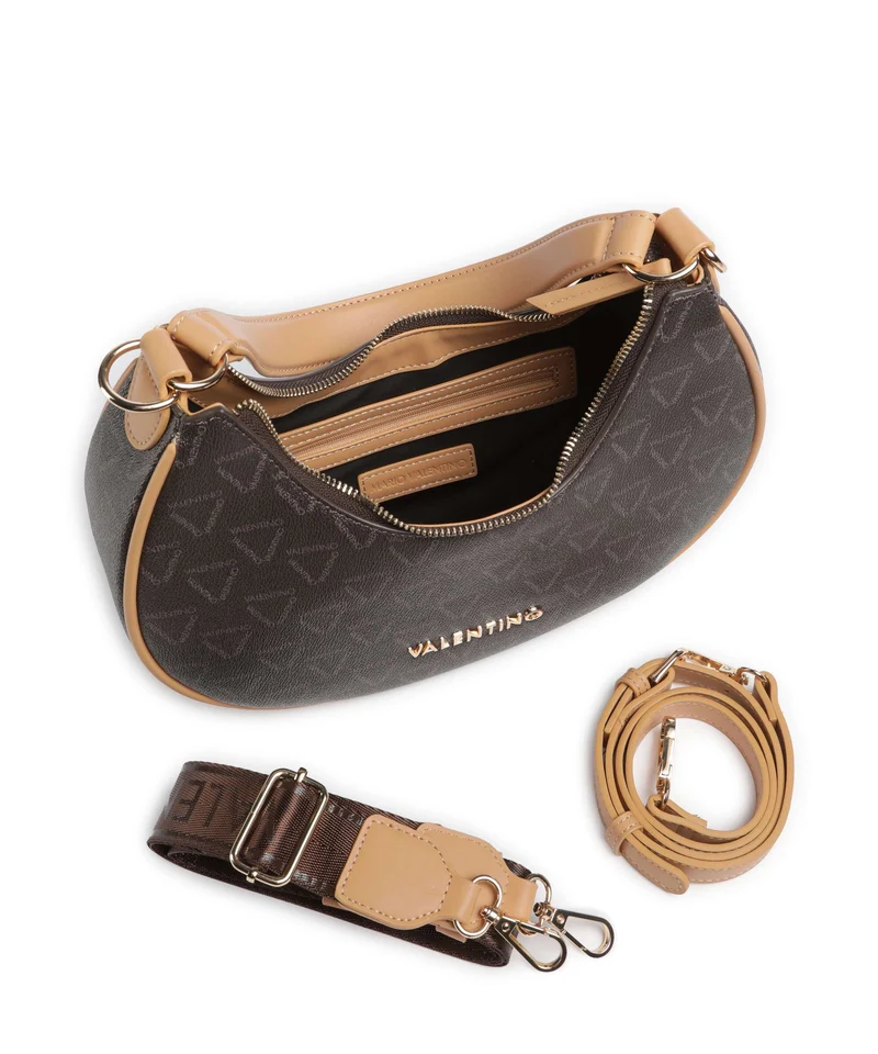 Valentino Bags Shelby Bolso de hombro moro/naturale
