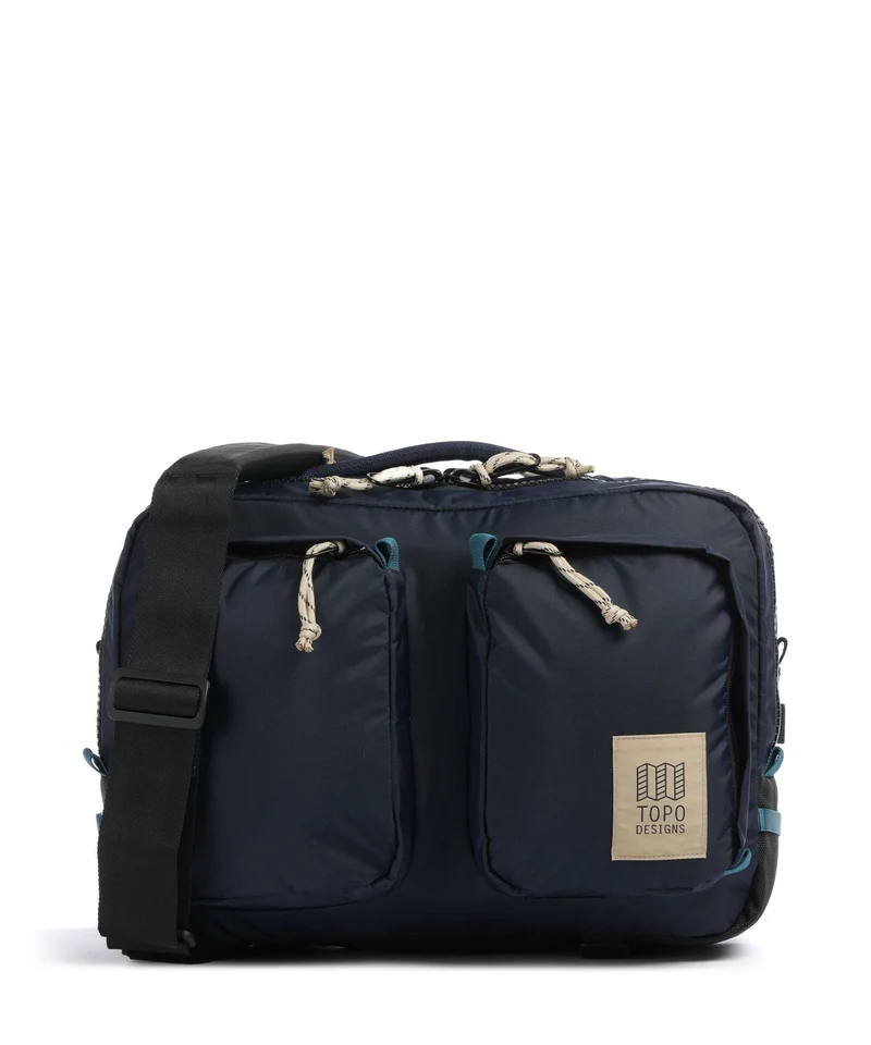 Topo Designs Global Maletín navy/sahara