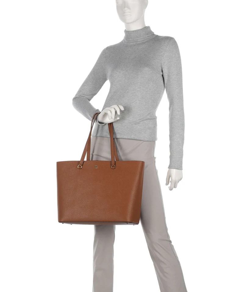 Lauren Ralph Lauren Karly Large Bolsa shopping lauren tan