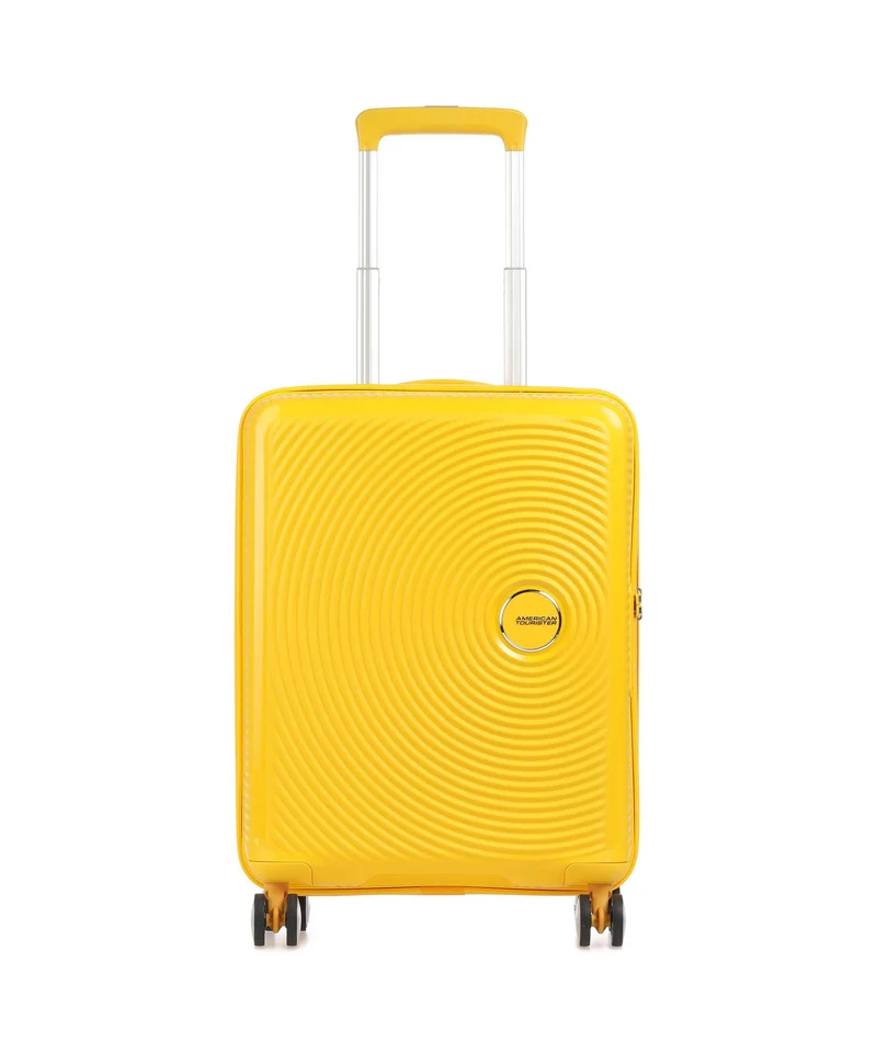 American Tourister Soundbox Maleta con 4 ruedas golden yellow