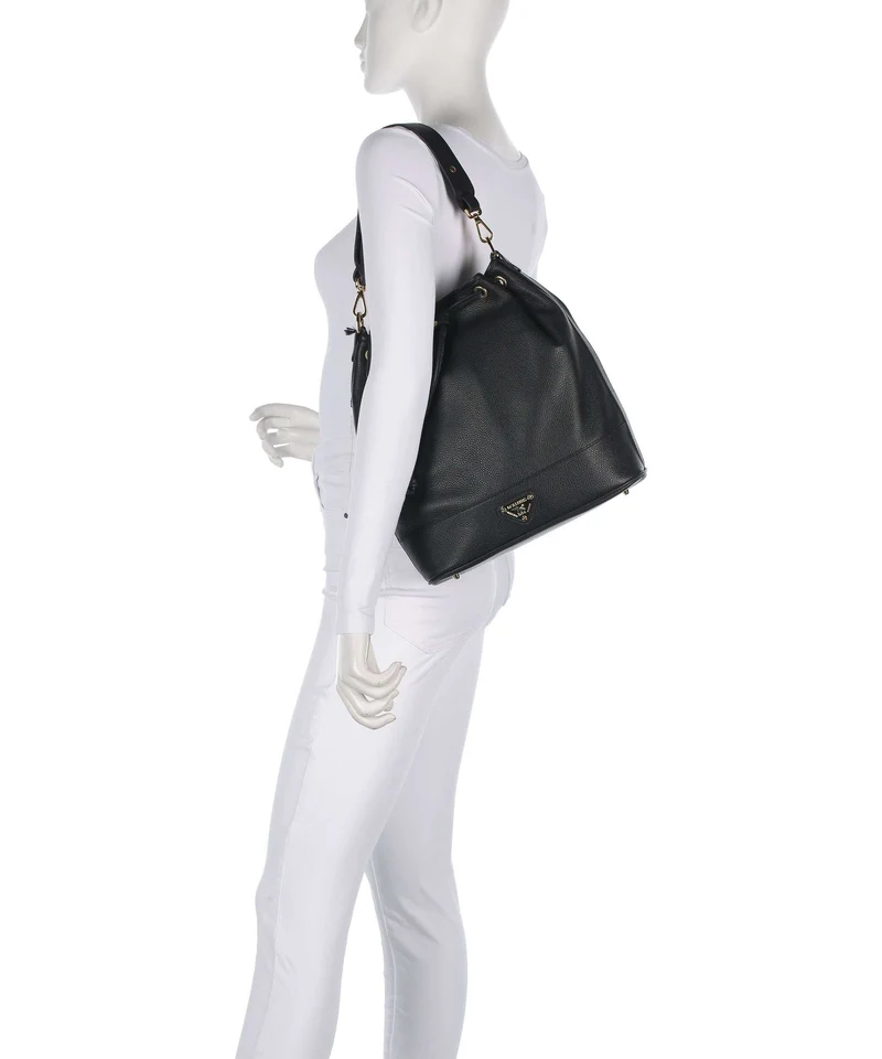 Maison Mollerus Niesen Bucket bolso de mano classic schwarz