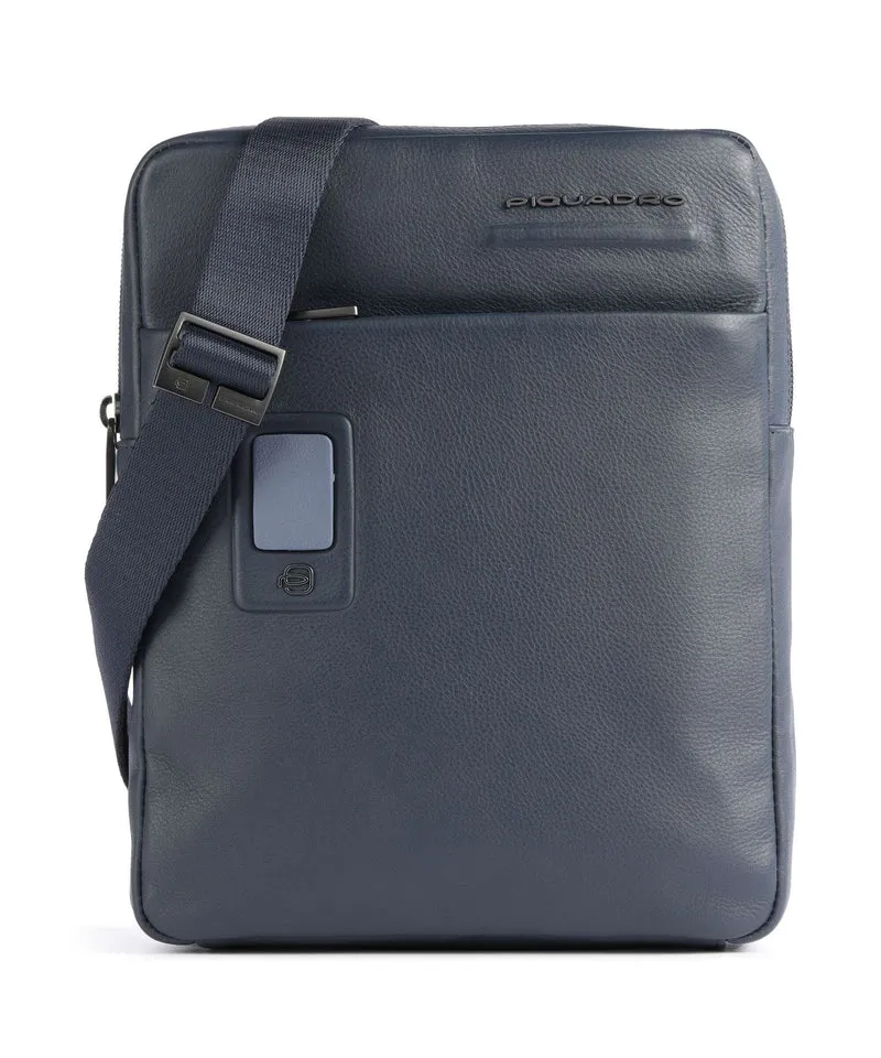 Piquadro Akron Bandolera blue