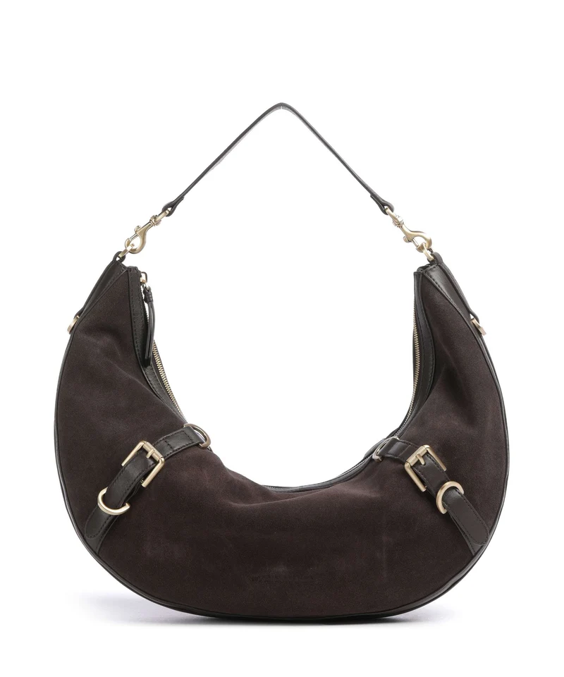 Les Visionnaires Enya Cozy Bolso de hobo chocolate brown