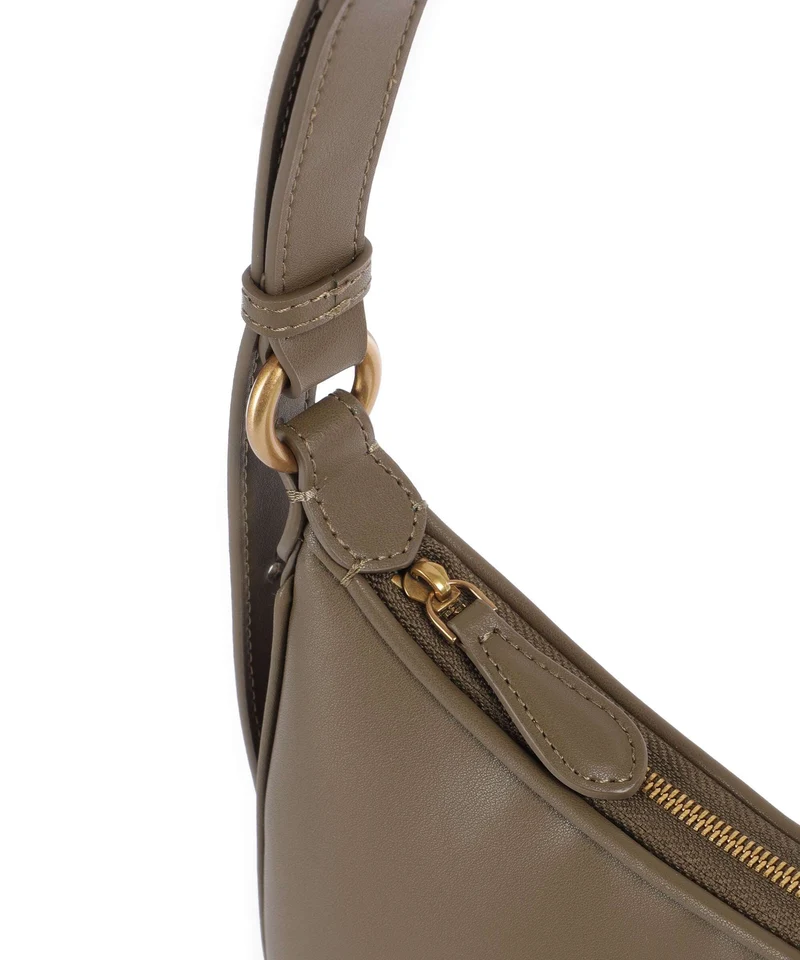 Pinko Half Moon Mini Bolso de hombro scricciolo/antique gold