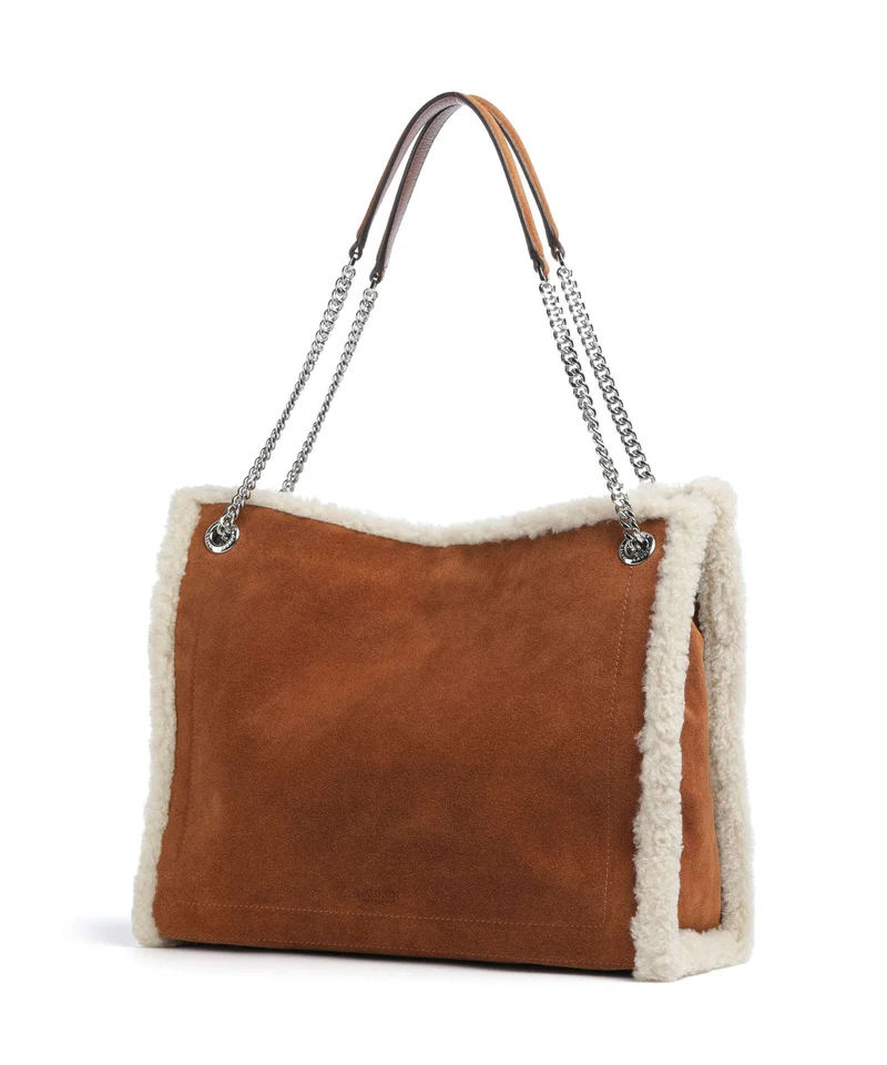 Lauren Ralph Lauren Bradley Large Bolsa shopping lauren tan/natural