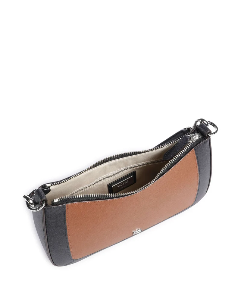 Lauren Ralph Lauren Danni 26 Bolso de hombro lauren tan/lauren navy
