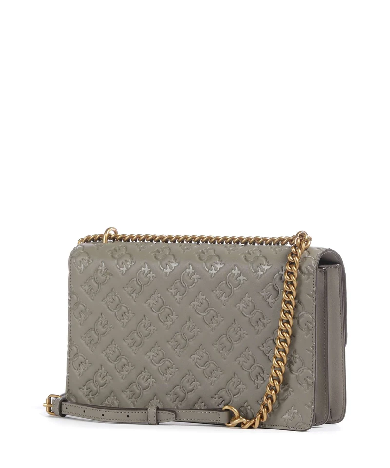 Pinko Love One Classic Bolso de hombro noce/antique gold
