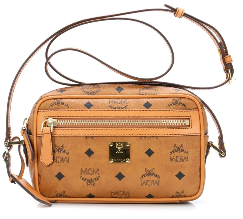 MCM Bolso de hombro cognac