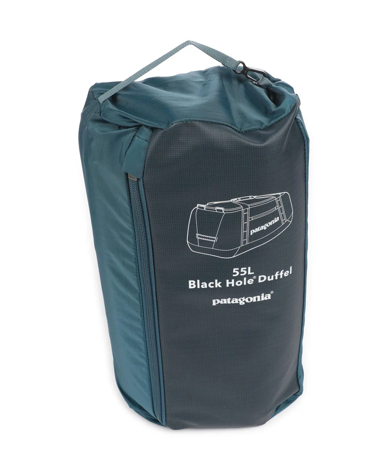 Patagonia Black Hole 55 Bolso de viaje tidal teal w/luminous pink