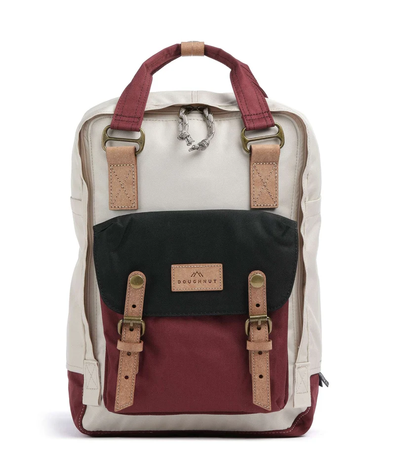 Doughnut Reborn Macaroon Mochila stone/wine