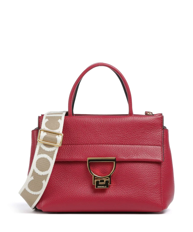 Coccinelle Arlettis Signature Bolso de mano sangria