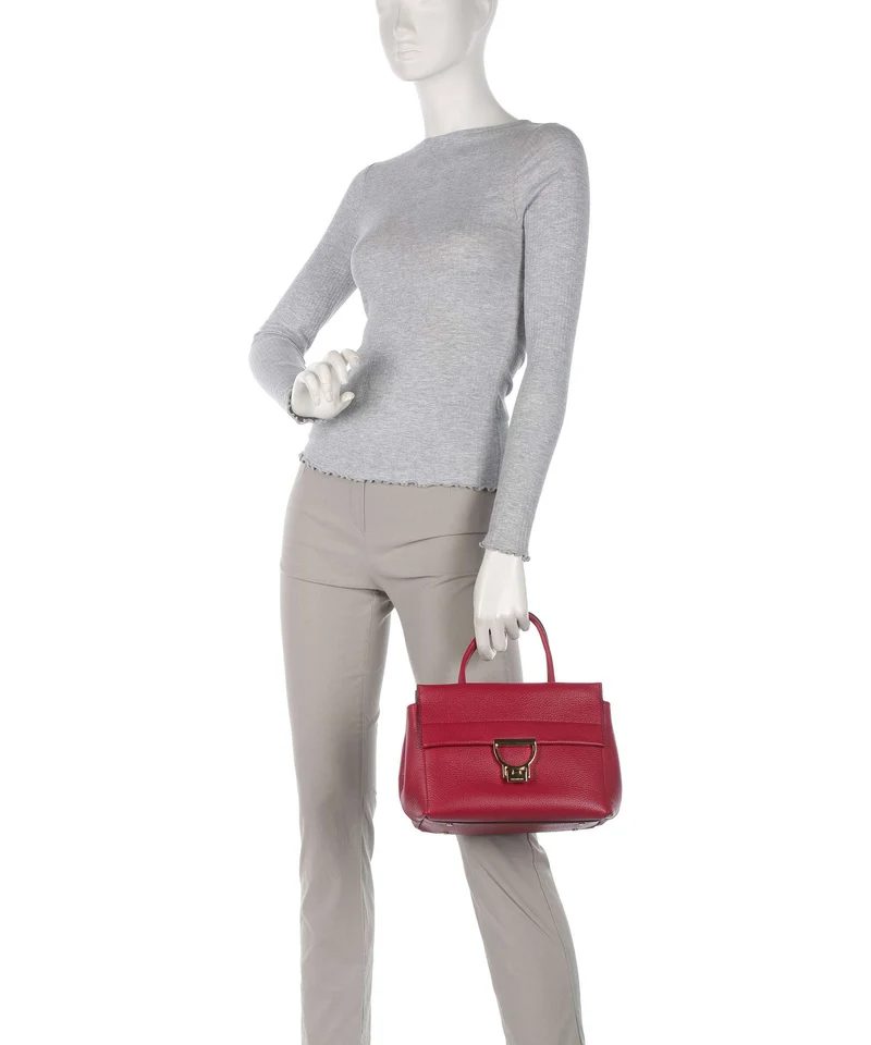 Coccinelle Arlettis Signature Bolso de mano sangria