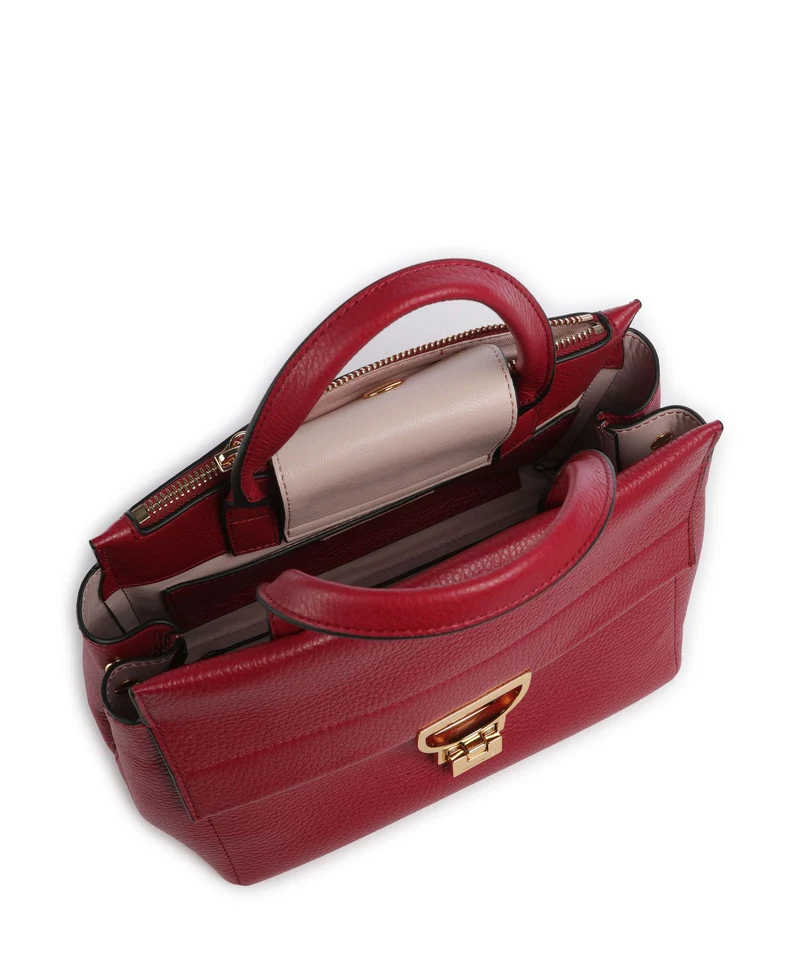 Coccinelle Arlettis Signature Bolso de mano sangria