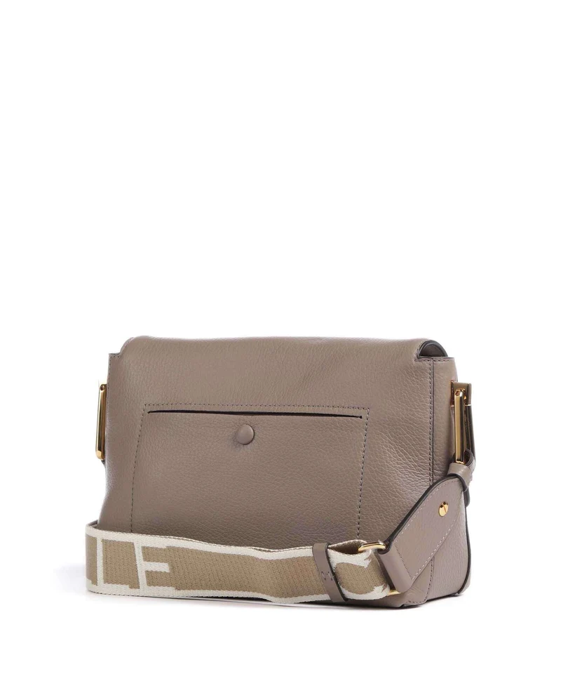 Coccinelle Liya Signature Bandolera warm taupe