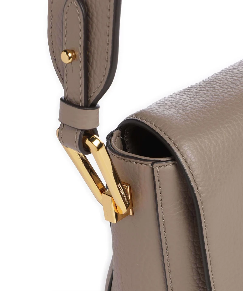 Coccinelle Liya Signature Bandolera warm taupe