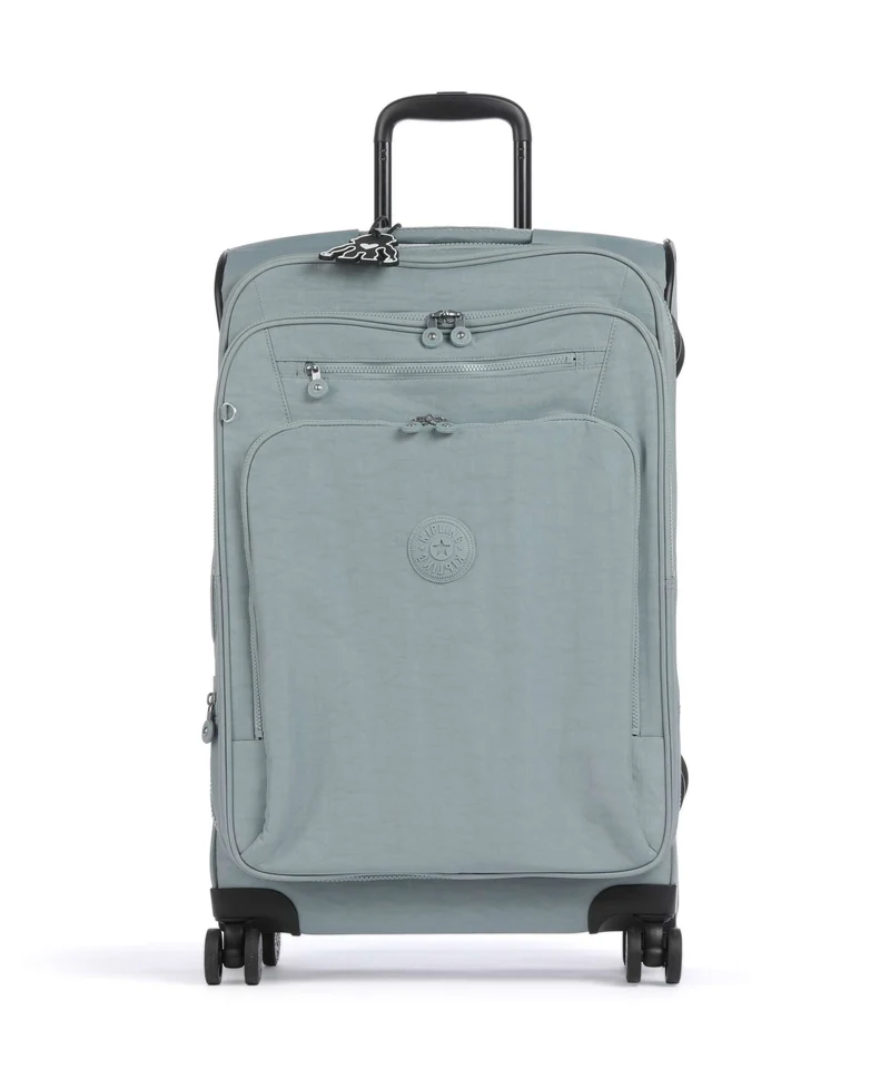 Kipling Basic New Youri M Maleta con 4 ruedas relaxed grey