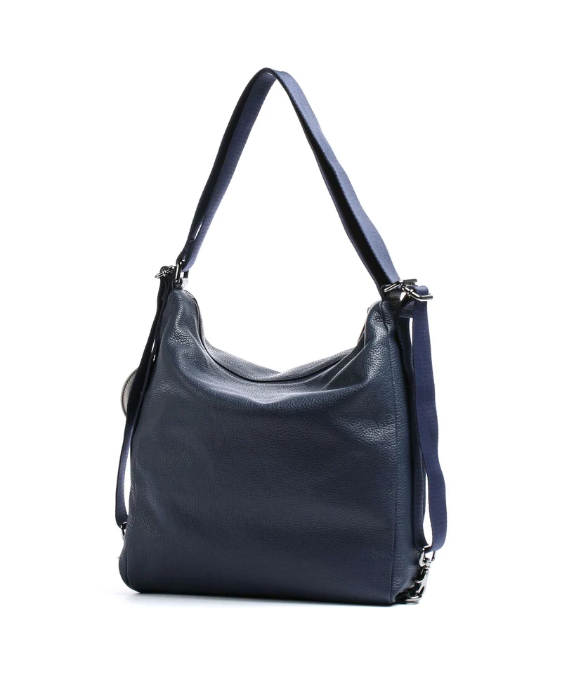 Mandarina Duck Mellow Leather Bolso mochila dress blue