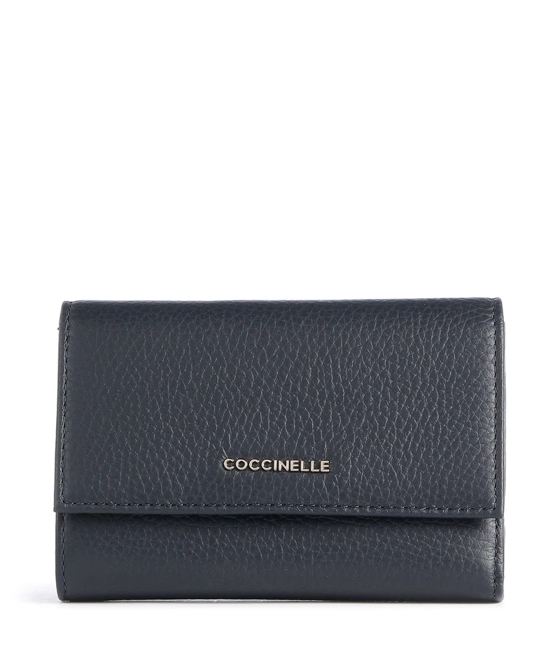 Coccinelle Metallic Soft Monedero midnight blue