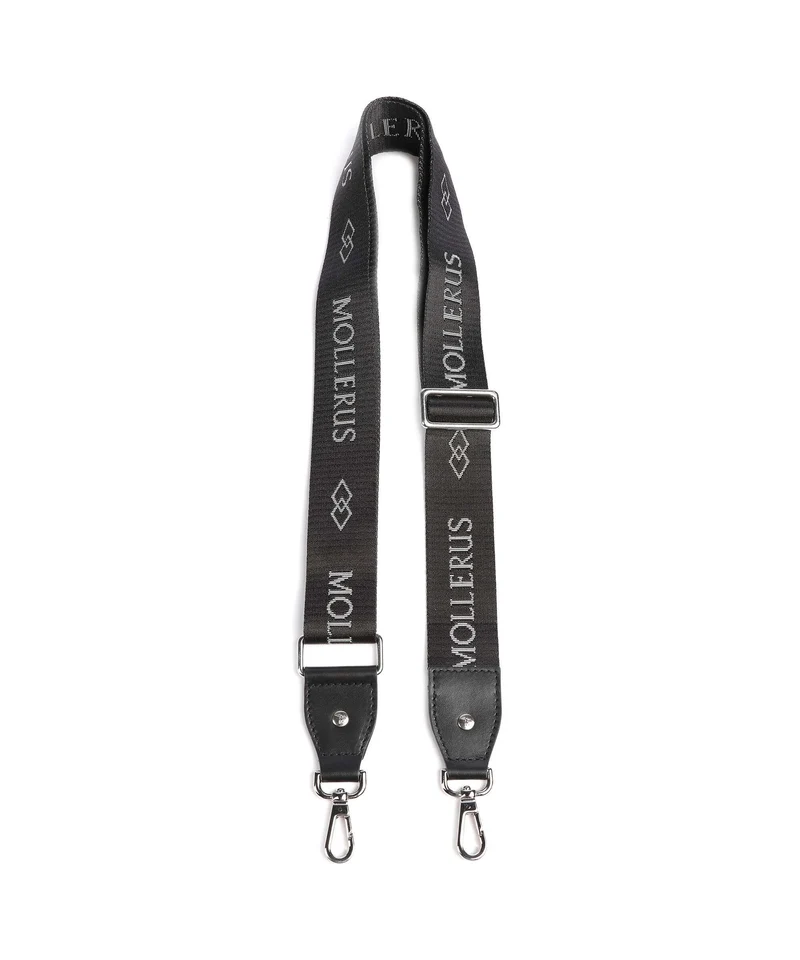 Maison Mollerus Aladdin Correa para bolso black/silver