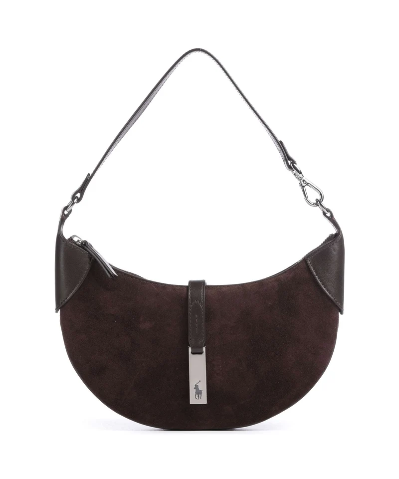 Polo Ralph Lauren ID Collection Small Bolso de hombro chocolate