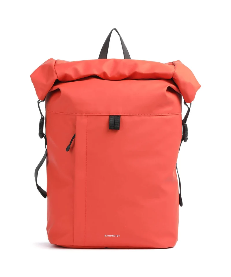 Sandqvist Stream Konrad Mochila roll-top orange
