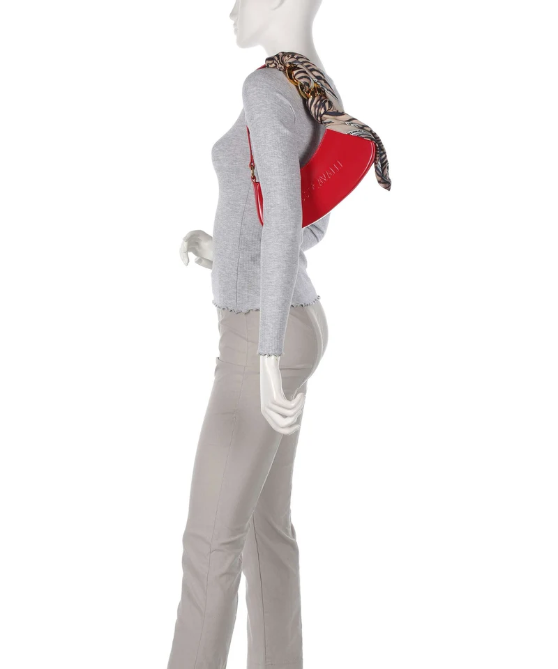 Just Cavalli Chain Foulard Bolso de hombro barbados cherry