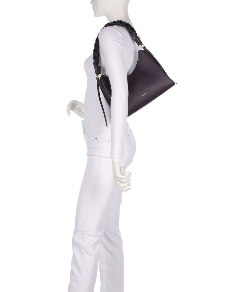 Coccinelle Boheme Grana Double Bolso de hombro prune/ribes