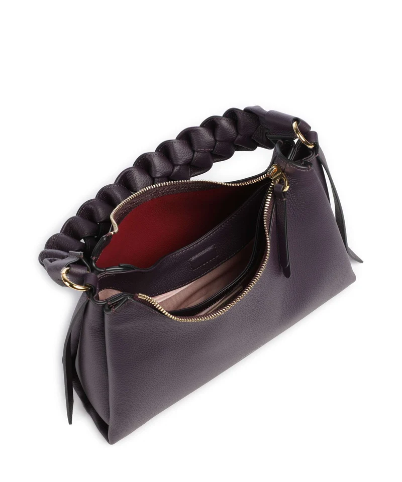 Coccinelle Boheme Grana Double Bolso de hombro prune/ribes