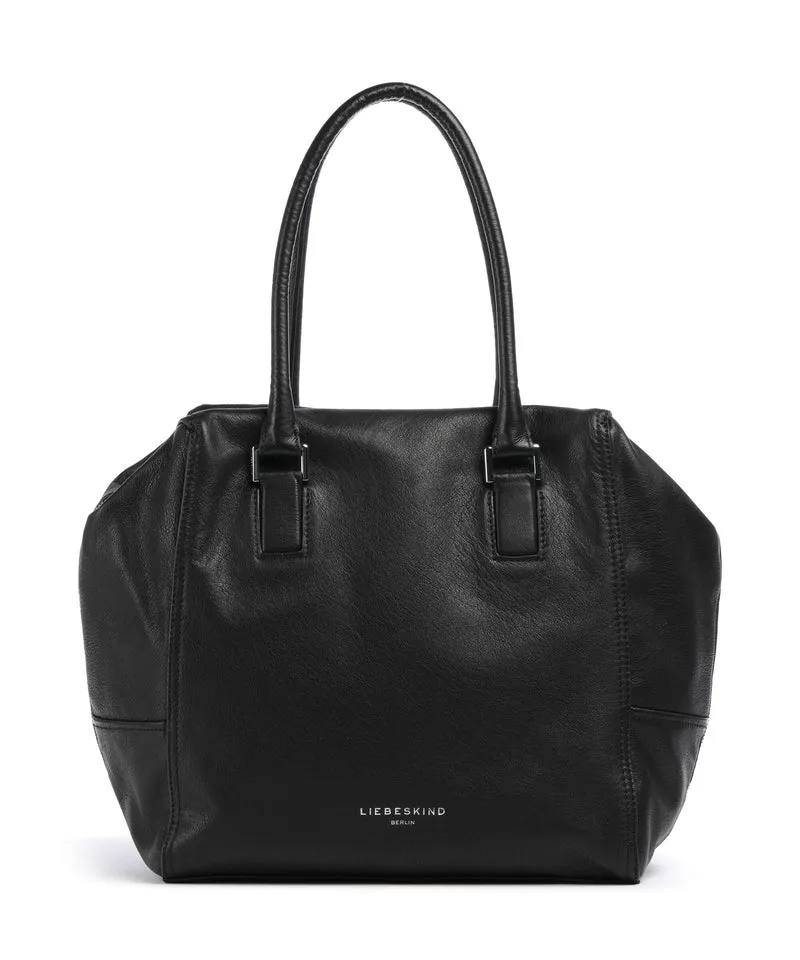 Liebeskind Kayla Archive 3D Leather Bolsa shopping black