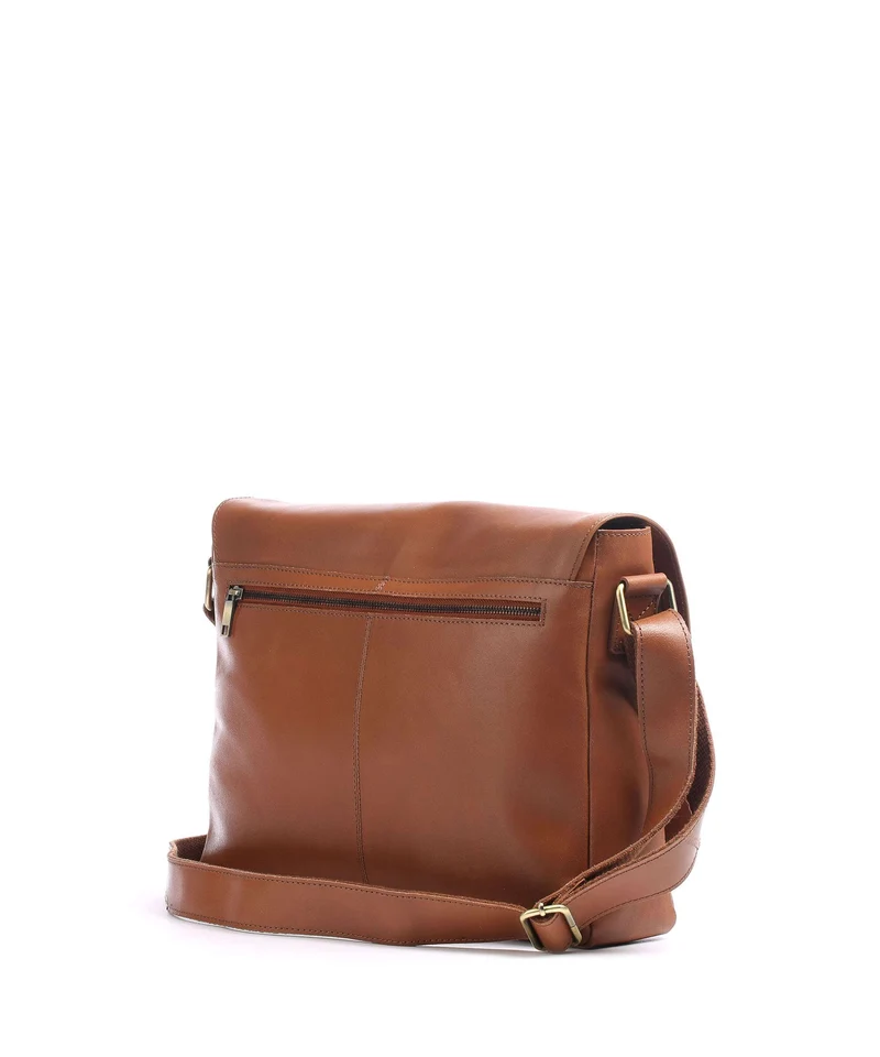 Burkely Vintage Juul Bolso de mensajero cognac