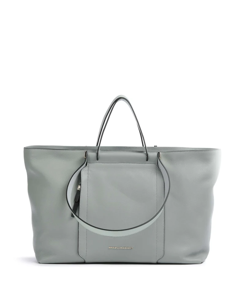 Piquadro Circle Bolsa shopping verde menta