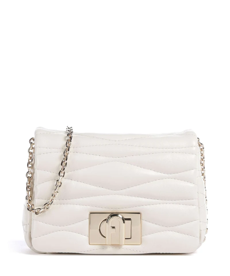 Furla 1927 Mini Soft Bandolera panna