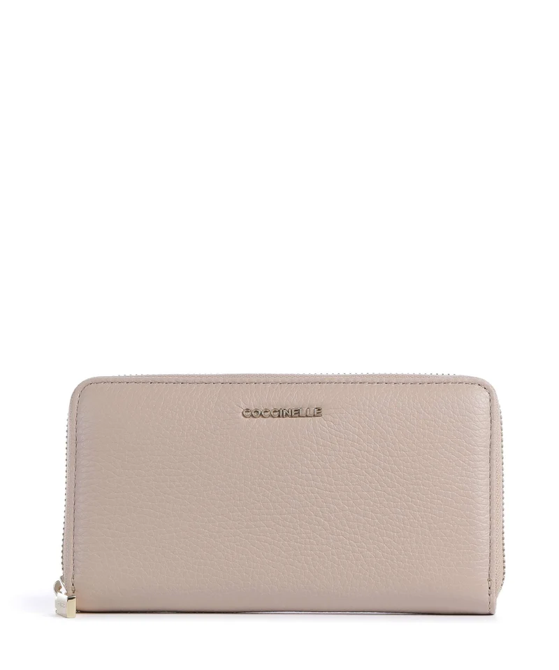 Coccinelle Metallic Soft Monedero rosette