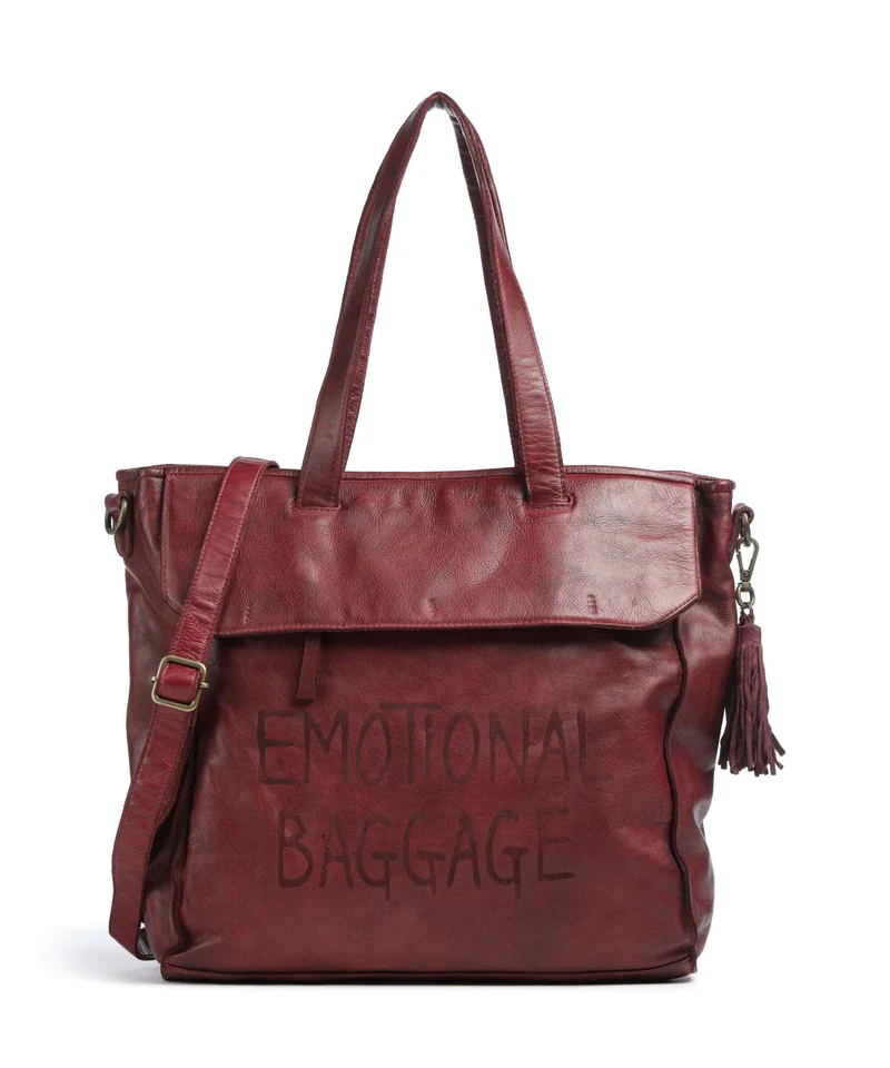 Taschendieb Wien Seelengasse 2 Bolsa shopping red burgundy