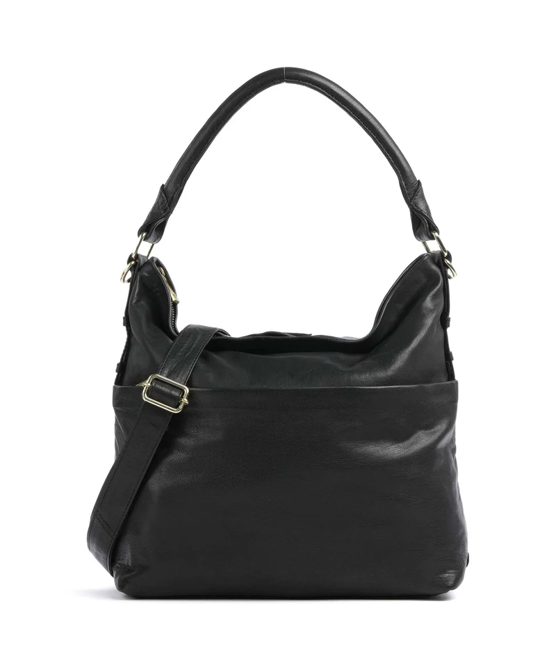 Depeche Golden Chic Bolso de hobo nero