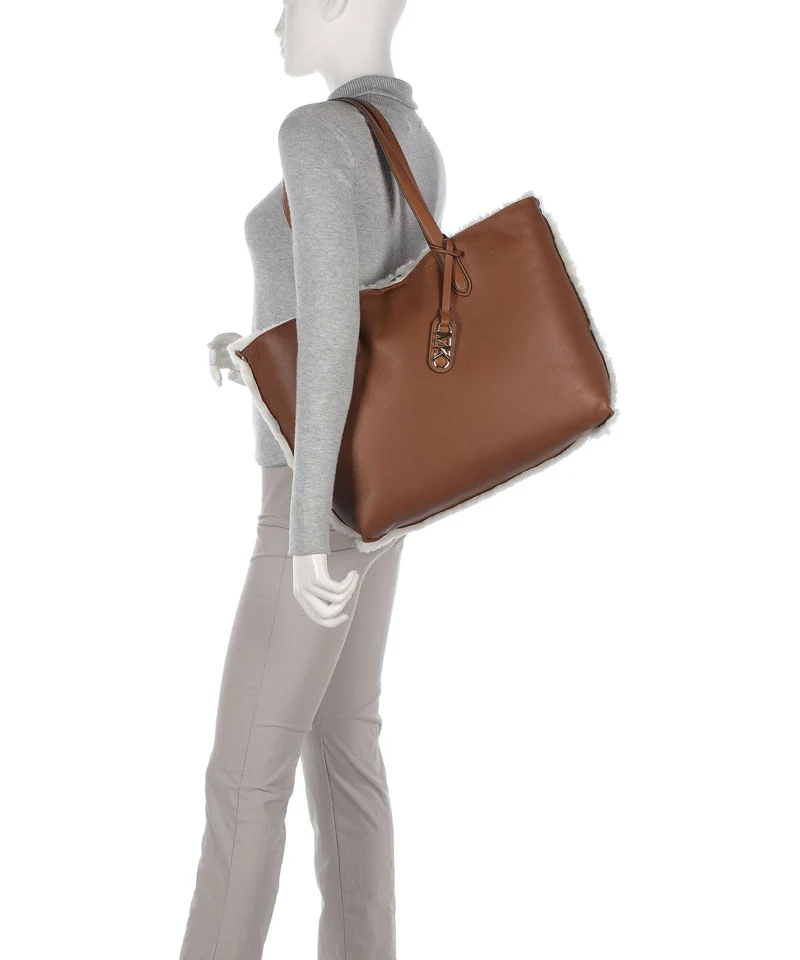 Michael Kors Eliza Bolsa shopping natural/luggage