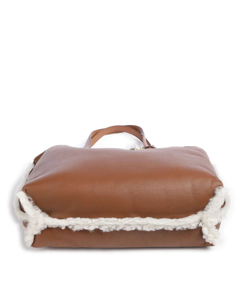 Michael Kors Eliza Bolsa shopping natural/luggage