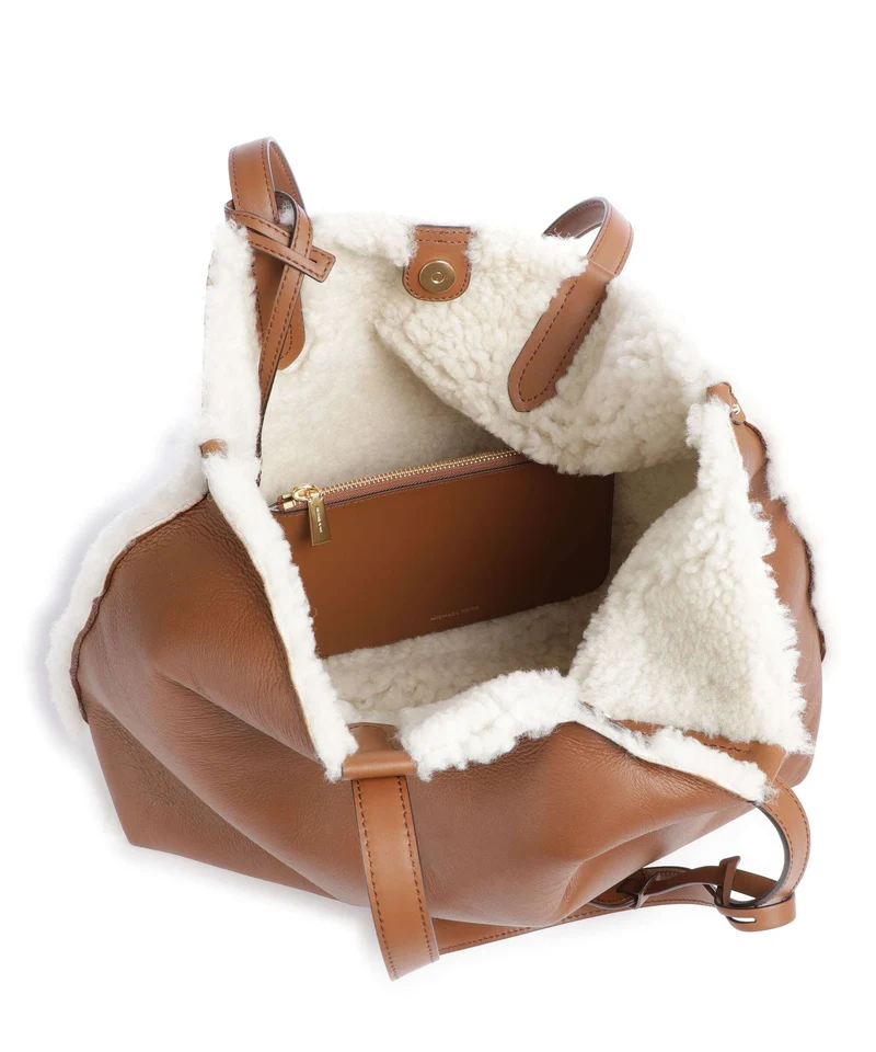 Michael Kors Eliza Bolsa shopping natural/luggage