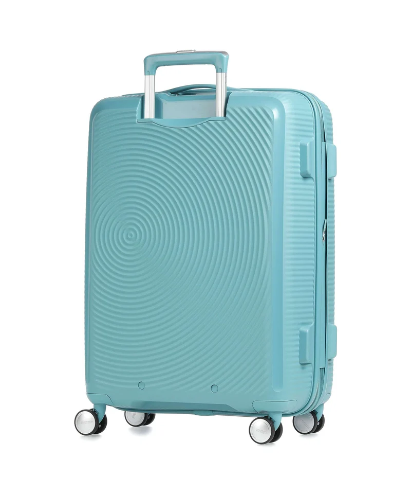 American Tourister Soundbox Maleta con 4 ruedas turquoise tonic