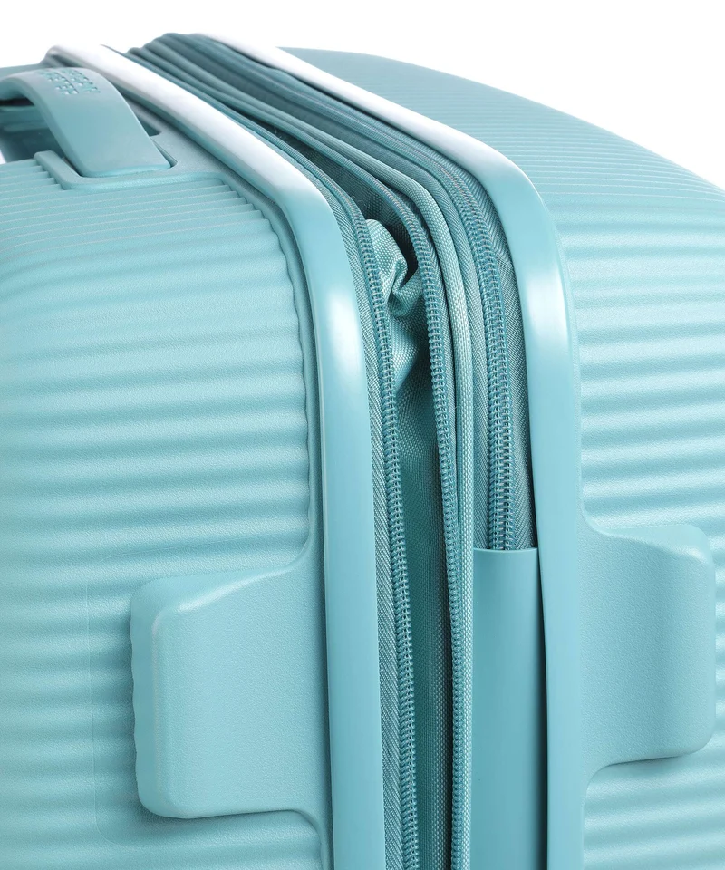 American Tourister Soundbox Maleta con 4 ruedas turquoise tonic